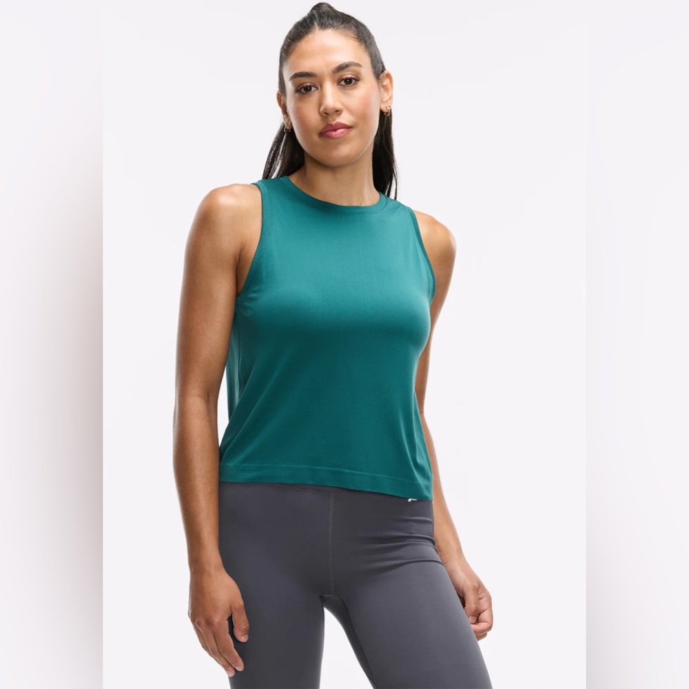 Peloton Seamless Muscle Tank - Teal - XS/S